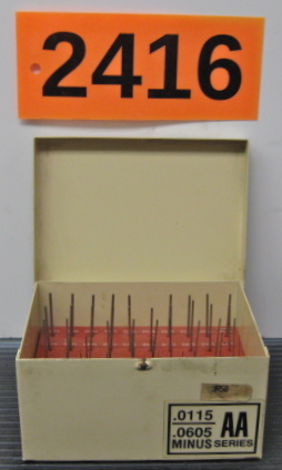 0.0115 Thru 0.0605 GAGE PINS ... VERMONT GAGE Co.